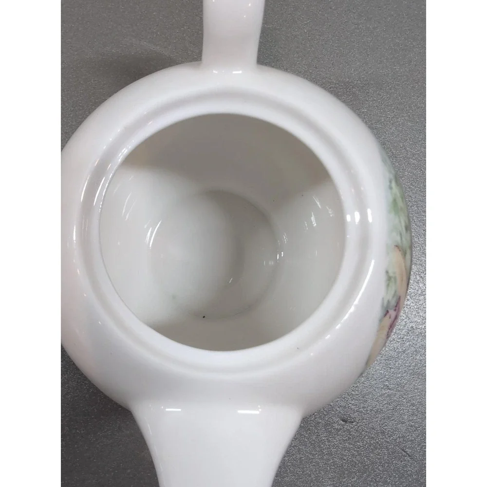 English Bone China Tea for One Set Yorkshire Terrier Yorkie & Kittens Gold Trim
